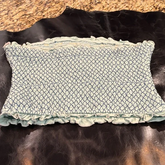 NWOT Free People Field of Roses tube top whimsical look - Picture 2 of 4